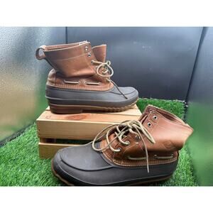 Sperry Duck Boots- Beige-Size 5M